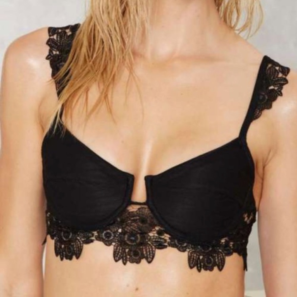 For Love & Lemons Barcelona Swim Top
